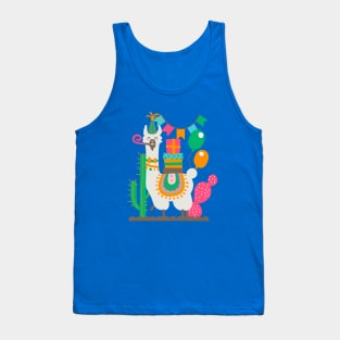 Party llama Tank Top